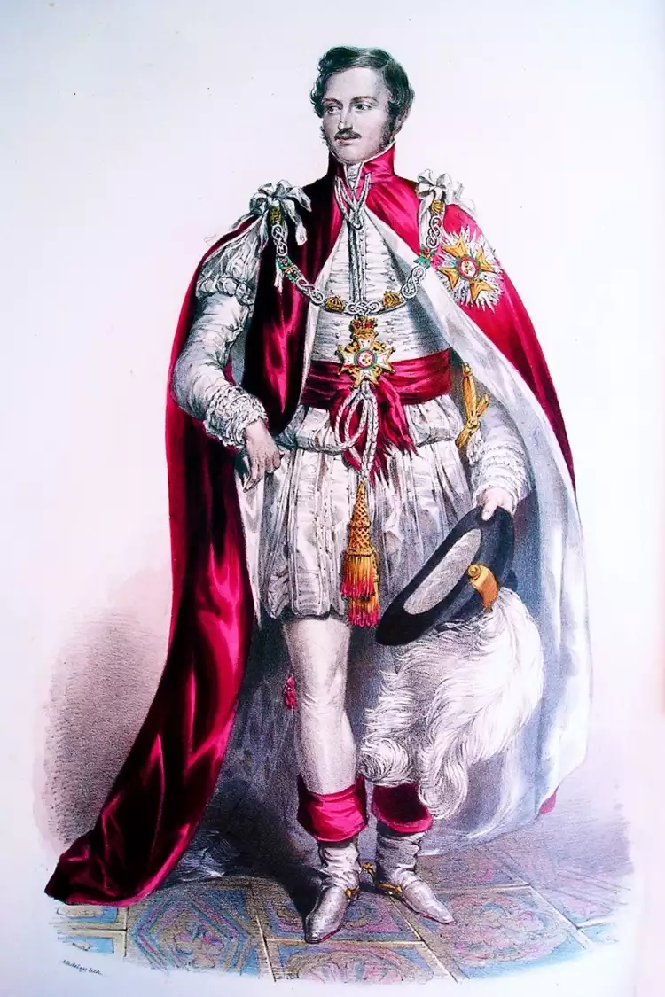Орден Бани. Джордж Э. Мадли. Литография «Рыцарь ордена Бани», 1842 Орден Бани. Джордж Э. Мадли. Литография «Рыцарь ордена Бани», 1842