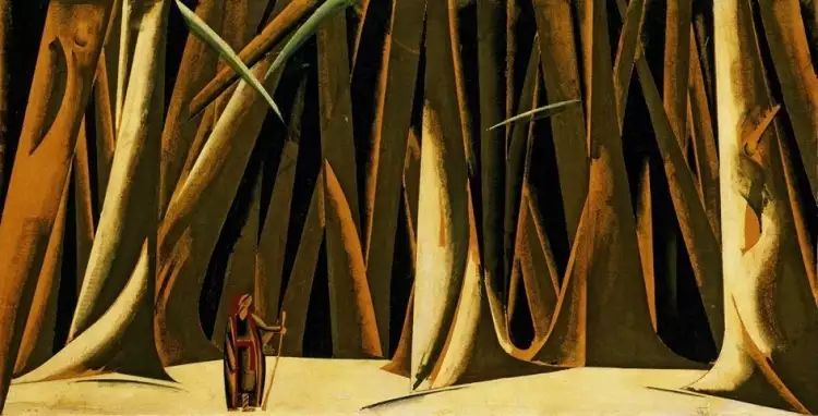 Владимир Татлин. Картина «Лес», 1913