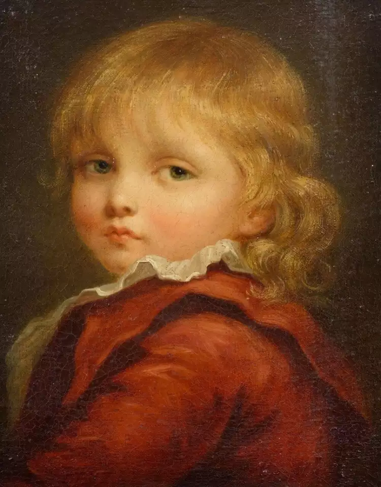 Sentimentalismus. Jean-Baptiste Greuze. Porträt eines Jungen, 1790 Sentimentalismus. Jean-Baptiste Greuze. Porträt eines Jungen, 1790
