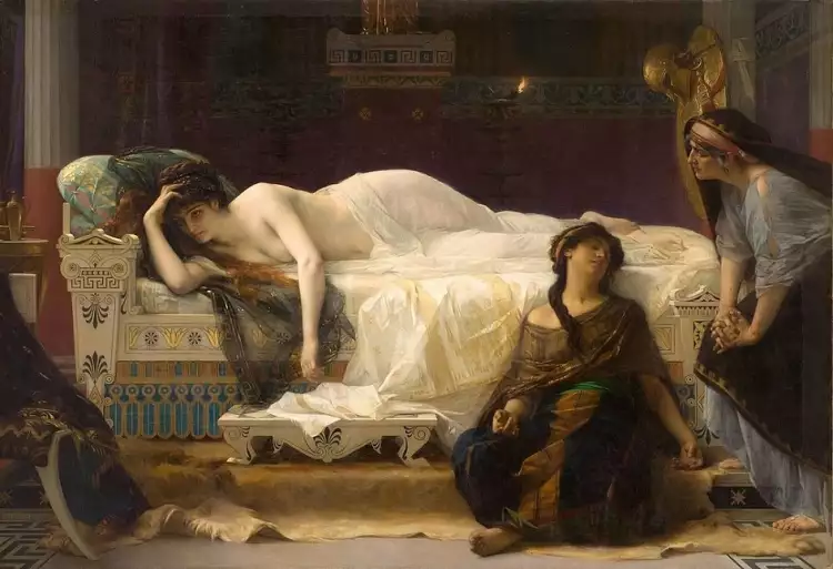 Александр Кабанель. Картина «Федра», 1880 Александр Кабанель. Картина «Федра», 1880