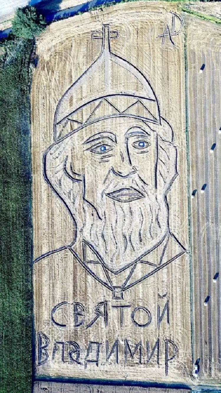 Портрет князя Владимира на поле