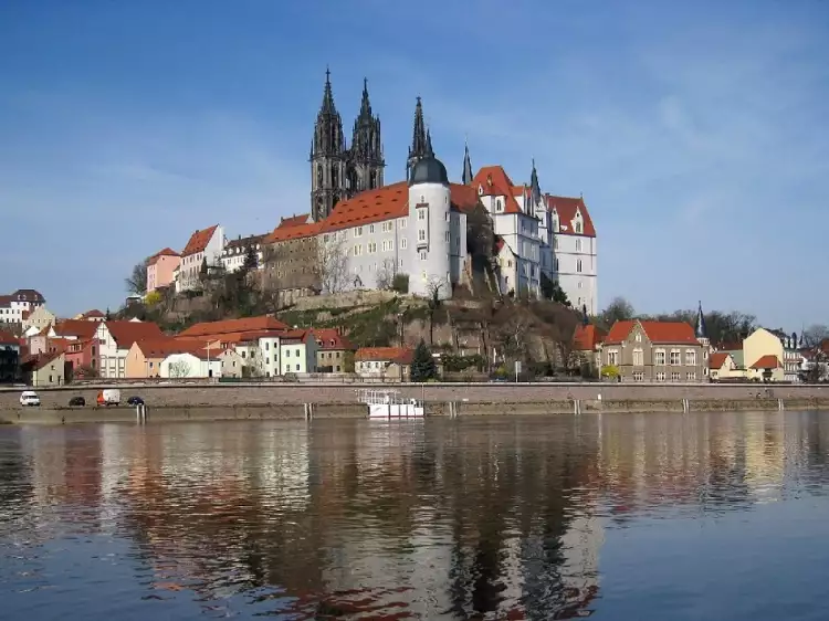 Meissen Porcelain. Albrechtsburg Castle Meissen Porcelain. Albrechtsburg Castle