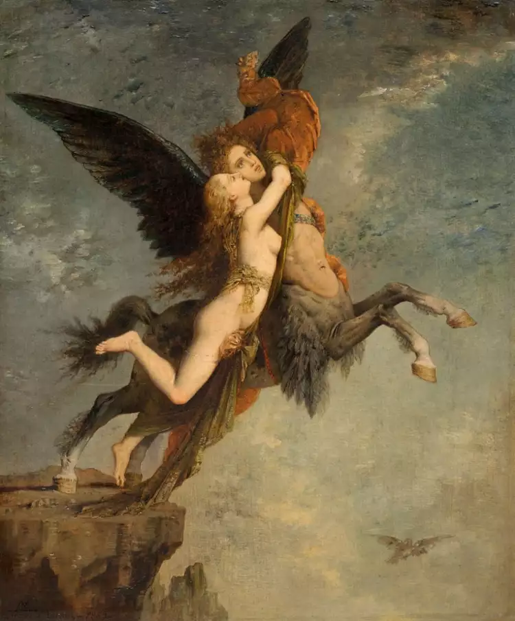Гюстав Моро. «Химера», 1862 Гюстав Моро. «Химера», 1862