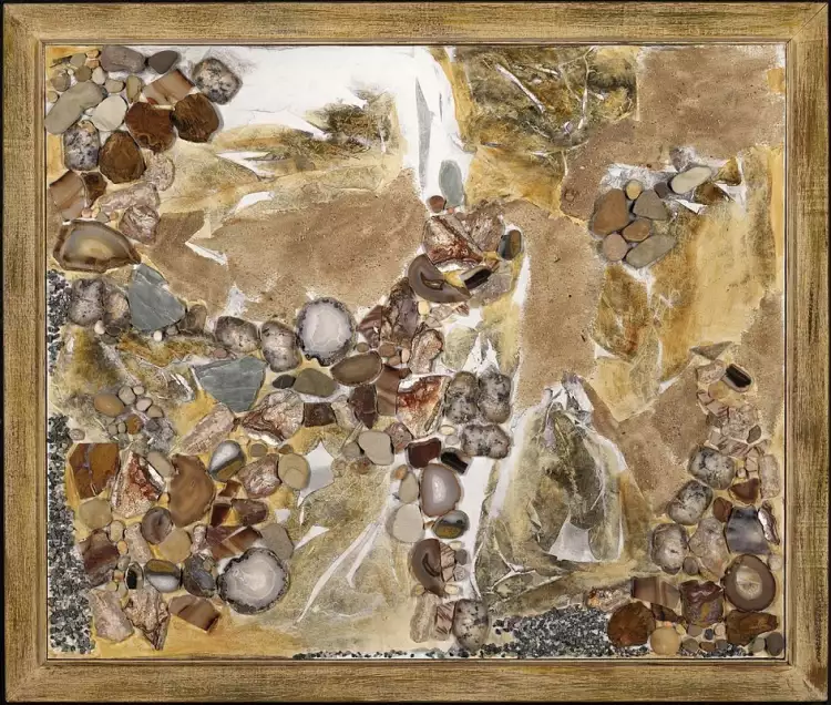 Коллаж. Джейн Френк. Коллаж «Риф №18», 1976