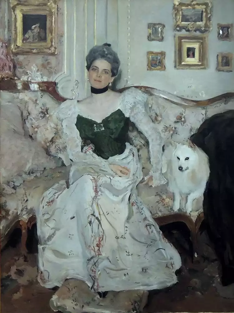 Валентин Серов. Картина «Портрет княгини З. Н. Юсуповой», 1902