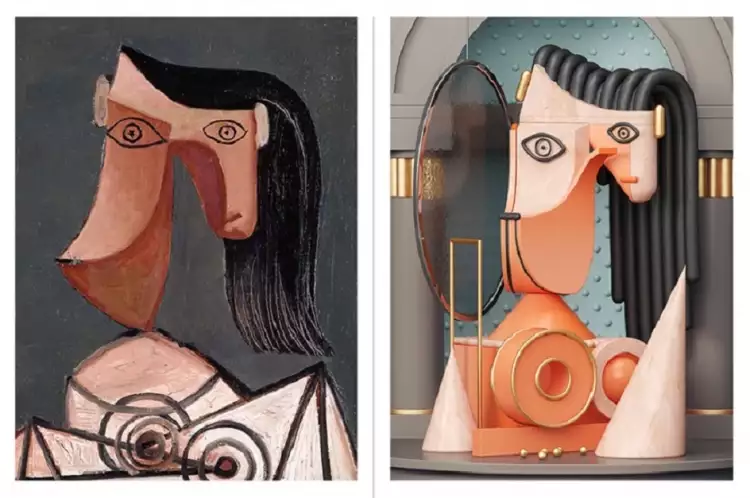 Голова женщины. Автор Omar Aqil