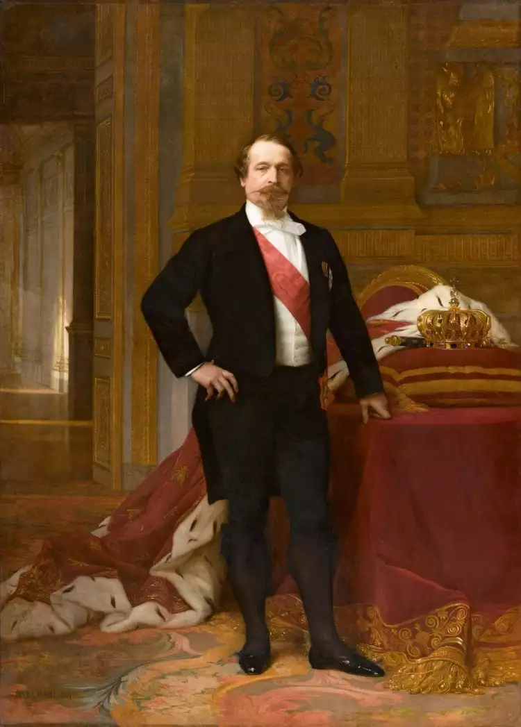 Александр Кабанель. Картина «Портрет императора Наполеона III», 1865 Александр Кабанель. Картина «Портрет императора Наполеона III», 1865