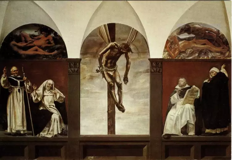 Пьетро Аннигони. Фреска «Распятие», 1939