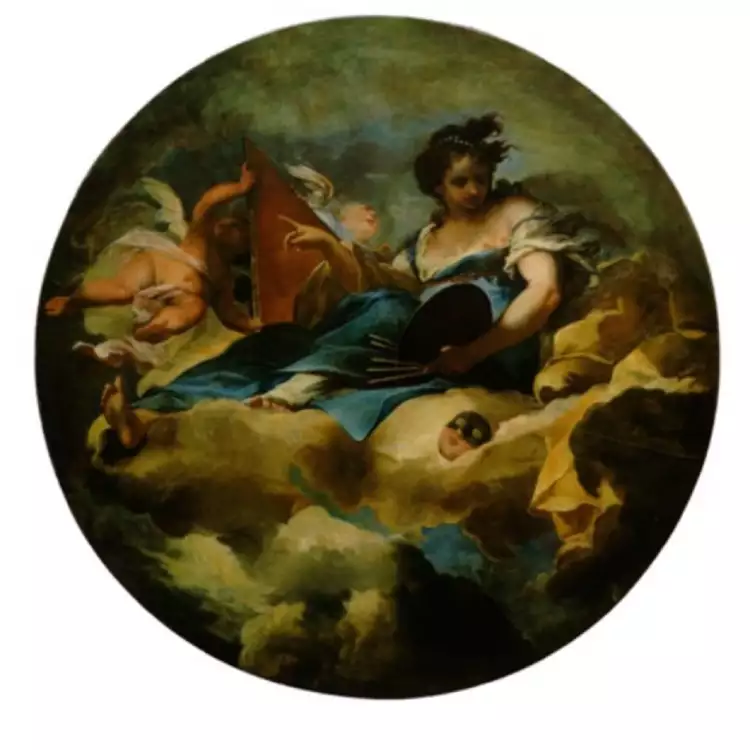 Петер Штрудель. Картина «Аллегория живописи», 1702 Петер Штрудель. Картина «Аллегория живописи», 1702