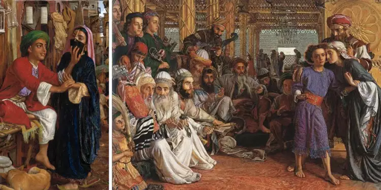 Художники-ориенталисты. Уильям Хант. «Нахождение Спасителя во Храме» (1954-1955), «Уличная сцена в Каире», (1856) Художники-ориенталисты. Уильям Хант. «Нахождение Спасителя во Храме» (1954-1955), «Уличная сцена в Каире», (1856)