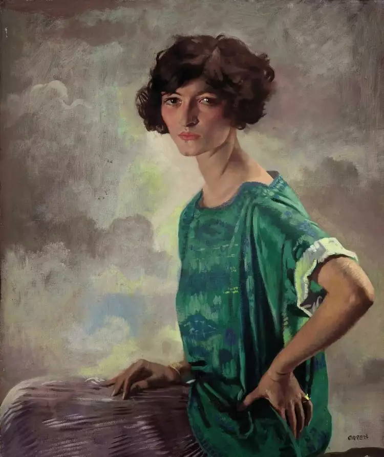 Уильям Орпен. «Портрет Гертруды Сэнфорд», 1922