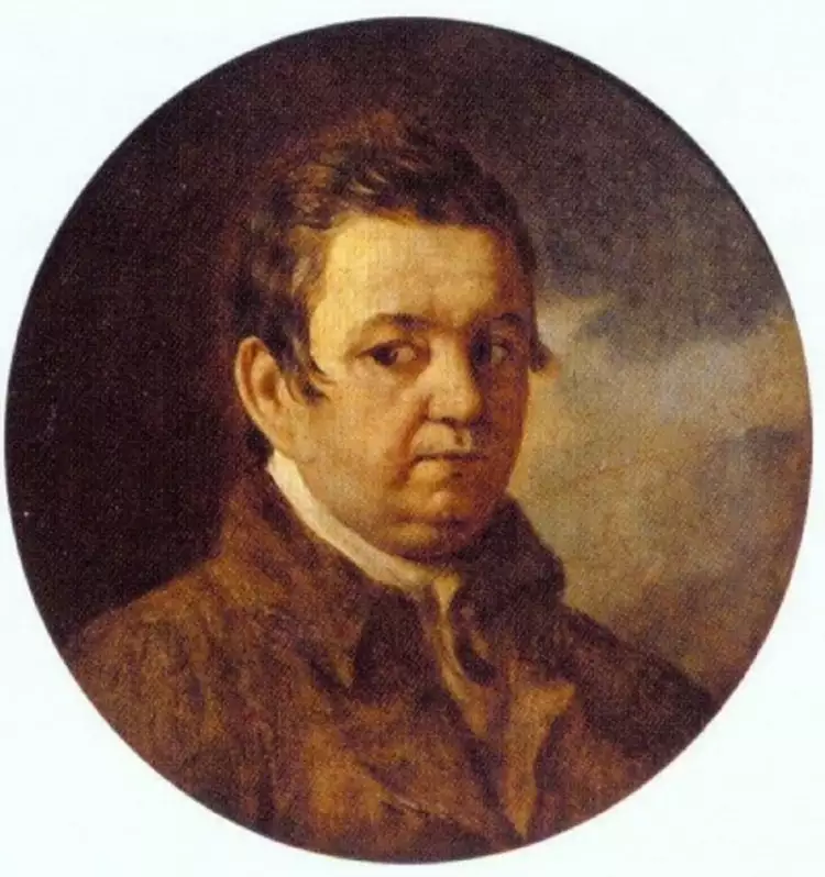 Алексей Егоров. Картина «Автопортрет», около 1820