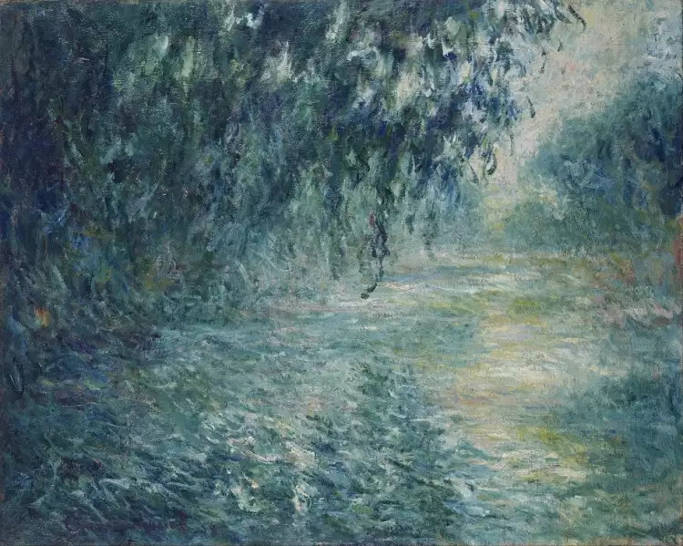 Дождь на картинах. Клод Моне. «Утро на Сене под дождём», 1898 Дождь на картинах. Клод Моне. «Утро на Сене под дождём», 1898