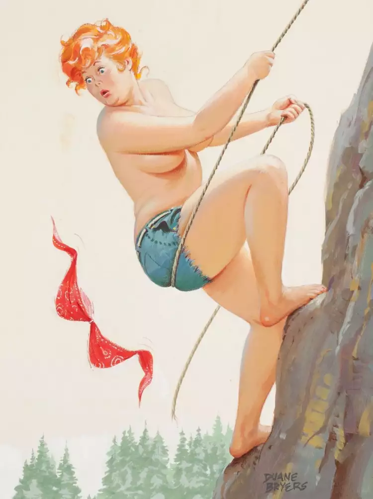 Pin-up Хильда. «Щекотливая ситуация» Pin-up Хильда. «Щекотливая ситуация»