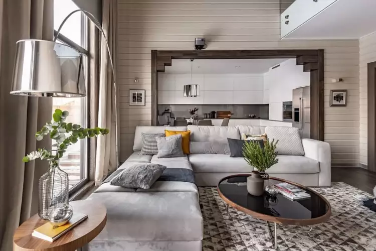 Стиль лаунж в интерьере. Интерьер современной гостиной в стиле лаунж