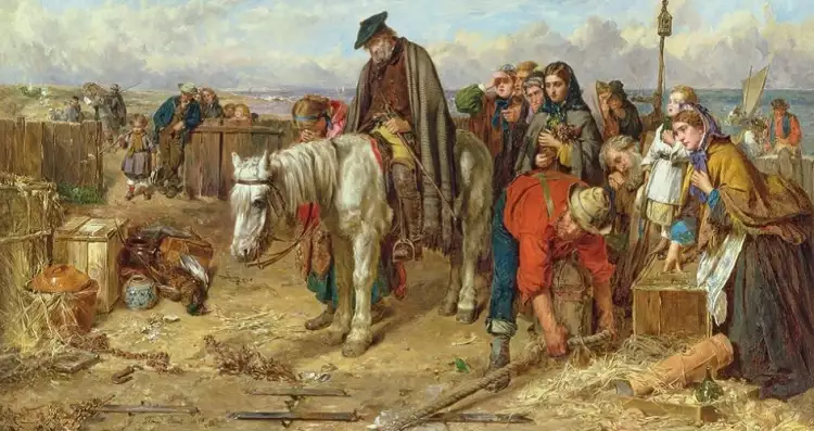 Картина «Последний из клана». Томас Фаед Картина «Последний из клана». Томас Фаед