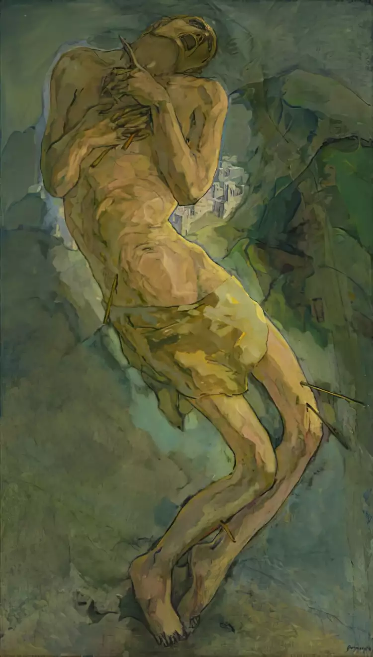 Willi Geiger. Saint Sebastian, 1914 Willi Geiger. Saint Sebastian, 1914