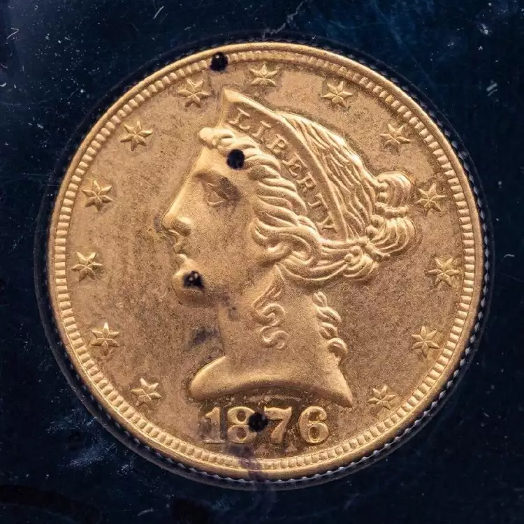 5 золотых долларов