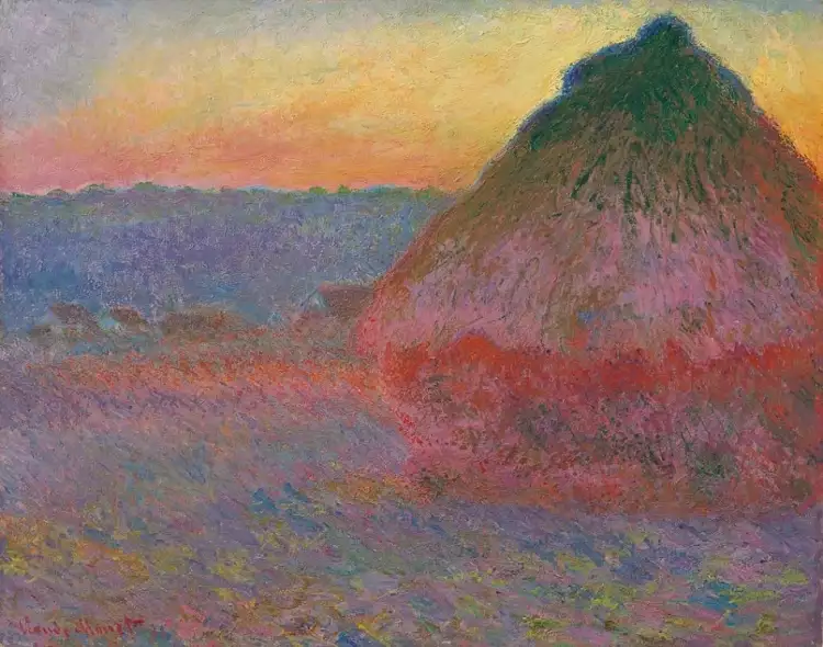 Claude Monet. Grainstacks, 1891 Claude Monet. Grainstacks, 1891