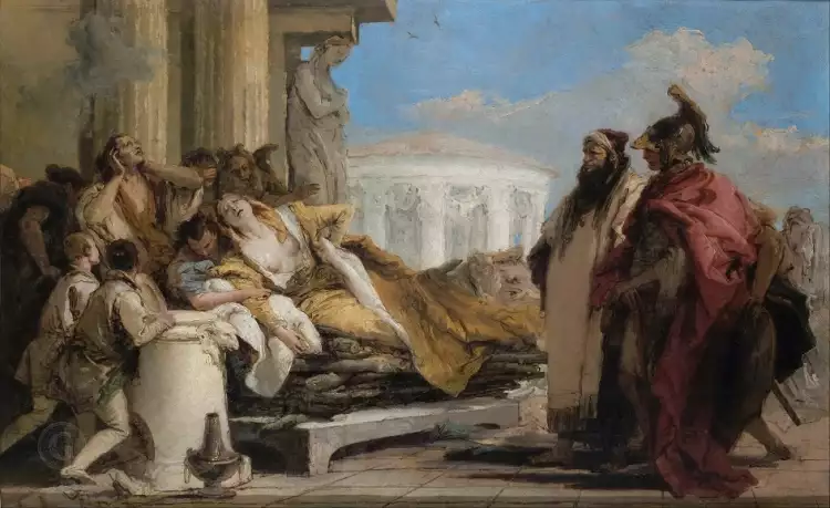 Джованни Баттиста Тьеполо. «Смерть Дидоны», 1757-1770