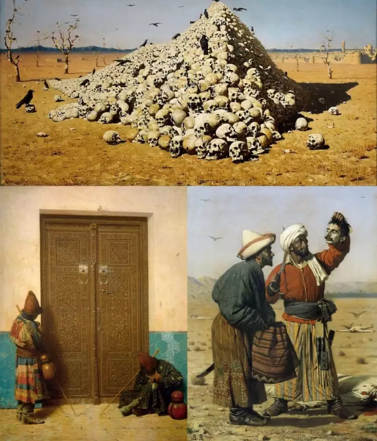 Неизвестные факты об известных художниках. Картины В. Верещагина