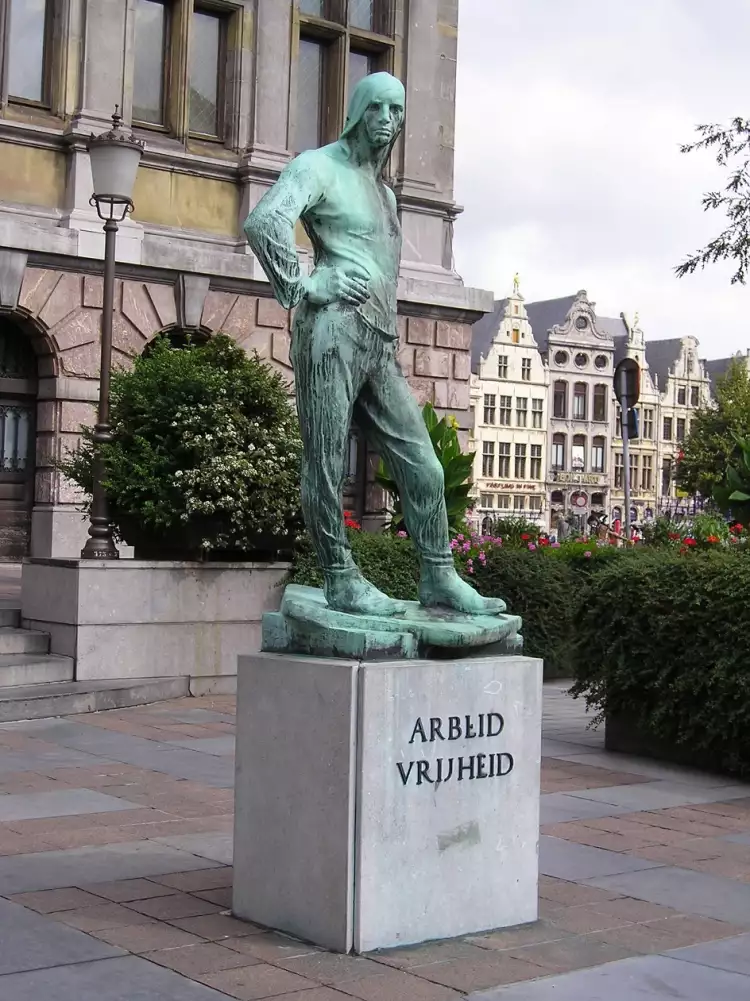 Константин Менье. Скульптура «Докер», 1885