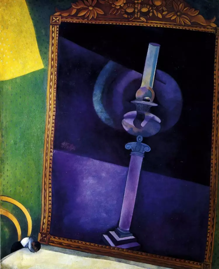 Марк Шагал. «Зеркало», 1914 Марк Шагал. «Зеркало», 1914