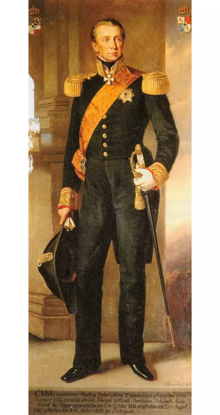 Орден дома Гогенцоллернов. Неизвестный автор. Картина «Князь Карл Антон Фридрих Гогенцоллерн-Зигмаринген», 1852 Орден дома Гогенцоллернов. Неизвестный автор. Картина «Князь Карл Антон Фридрих Гогенцоллерн-Зигмаринген», 1852