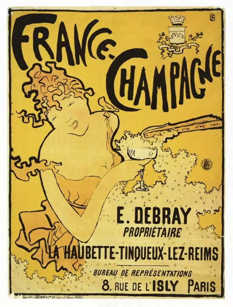 Плакат. Пьер Боннар. «Французское шампанское»