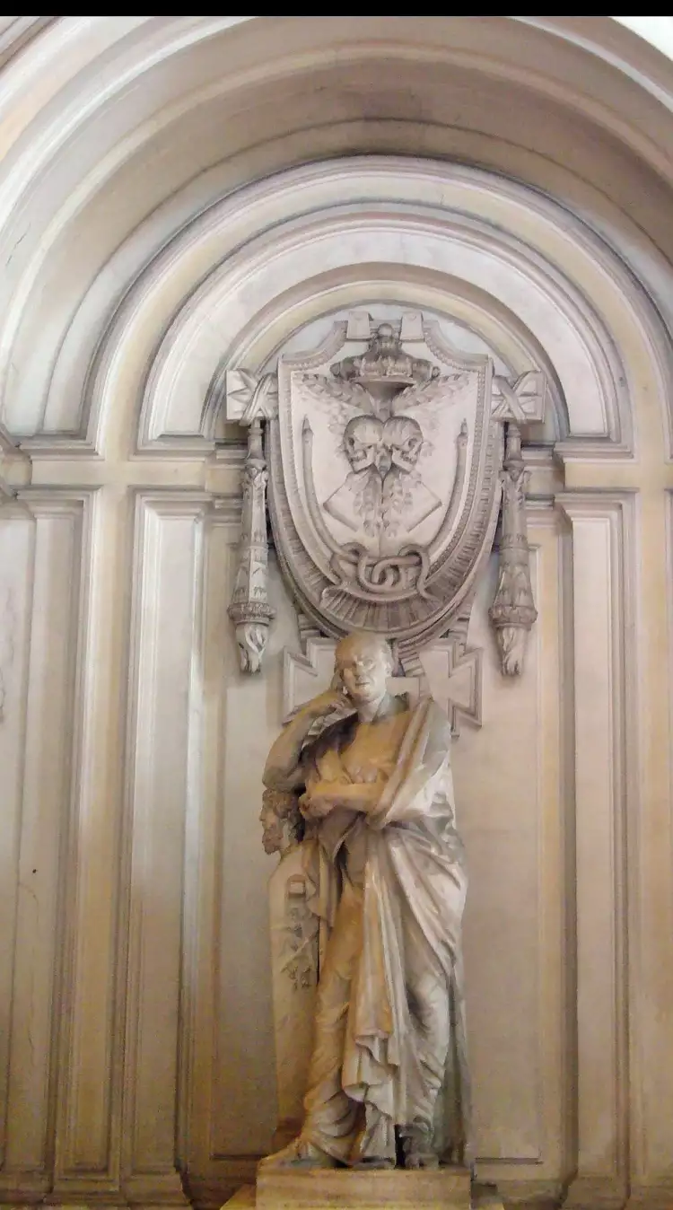 Джованни Баттиста Пиранези. Надгробный памятник на могиле Пиранези в церкви Санта-Мария-дель-Приорато, конец XVIII века