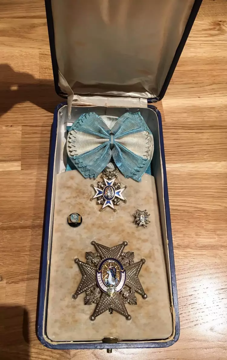 Орден Карлоса III. Комплект орденских знаков Большого креста