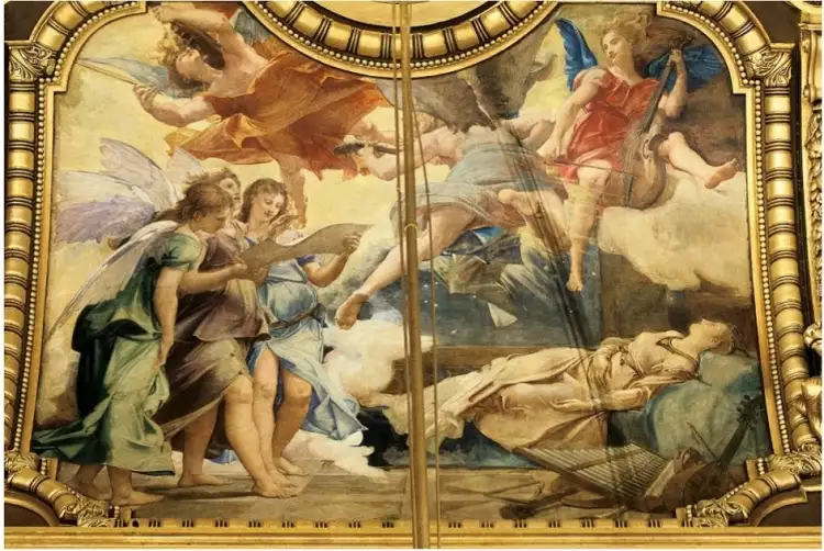 Поль Бодри. Фреска «Трагедия» в Парижской опере, 1860