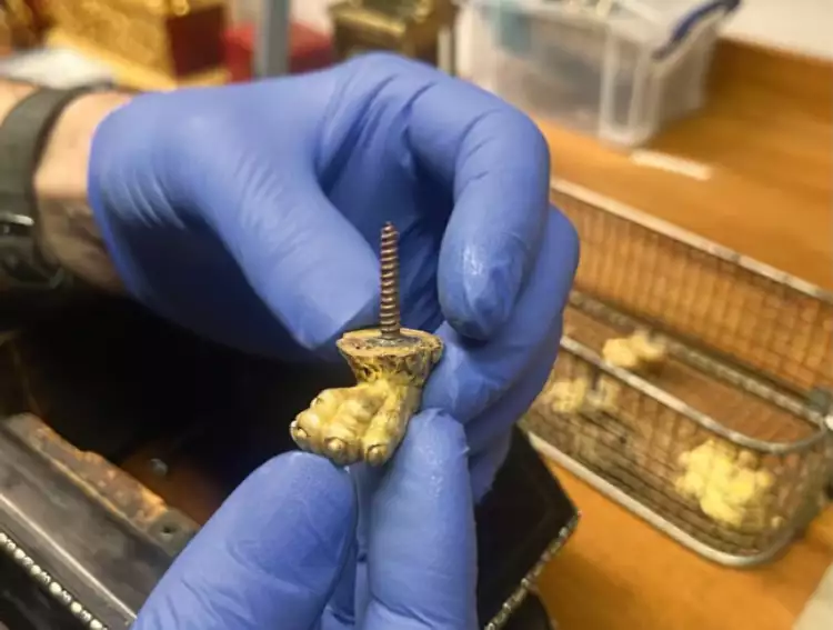 Andreas Fritsch bei der Arbeit