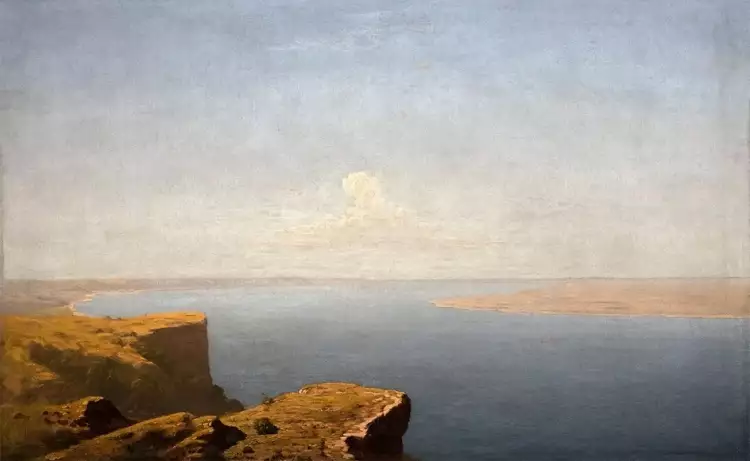 Пейзаж на картинах известных художников. Архип Куинджи. «Волга»