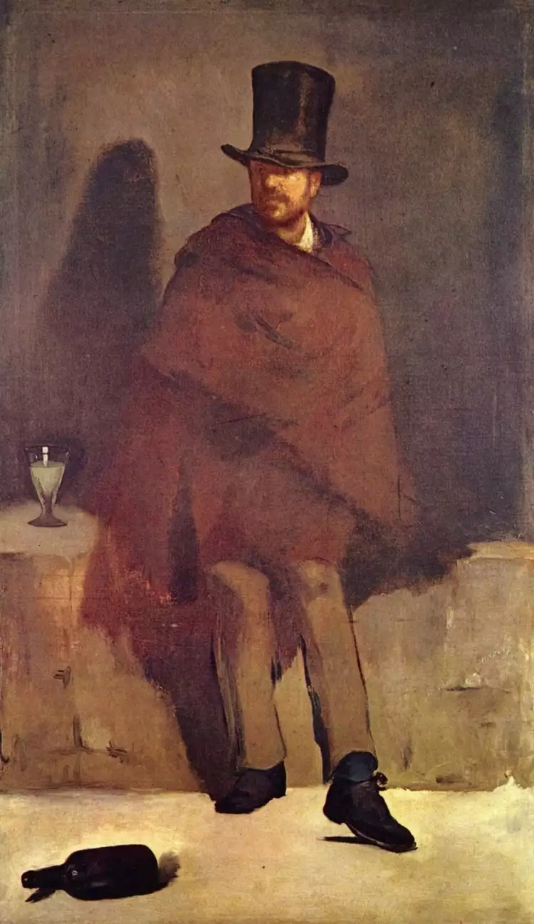 Эдуард Мане. «Любитель абсента», 1859 Эдуард Мане. «Любитель абсента», 1859