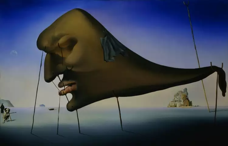 Сальвадор Дали. «Сон», 1937 Сальвадор Дали. «Сон», 1937