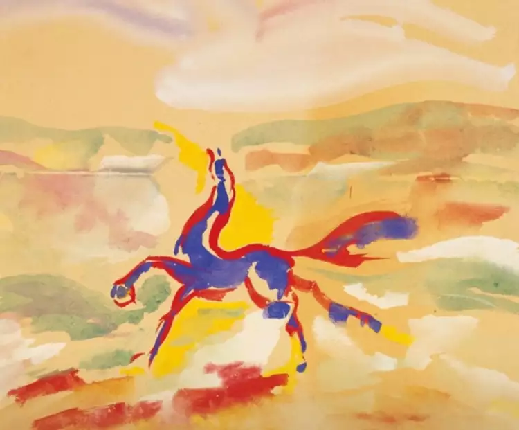 Ив Кляйн. «Лошадь», 1949