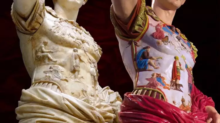 Древнегреческие статуи. Август из Прима Порта Древнегреческие статуи. Август из Прима Порта