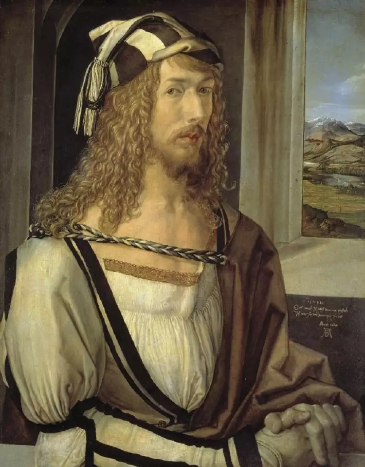 Альбрехт Дюрер. «Автопортрет», 1498