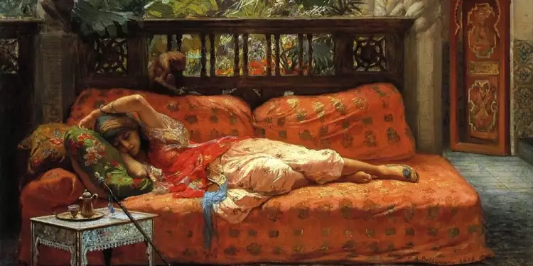 Художники-ориенталисты. Фредерик Бриджмен. «Сиеста» (1878) Художники-ориенталисты. Фредерик Бриджмен. «Сиеста» (1878)