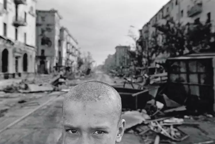 Джеймс Нахтвей. Чечня, Грозный, 1996 год