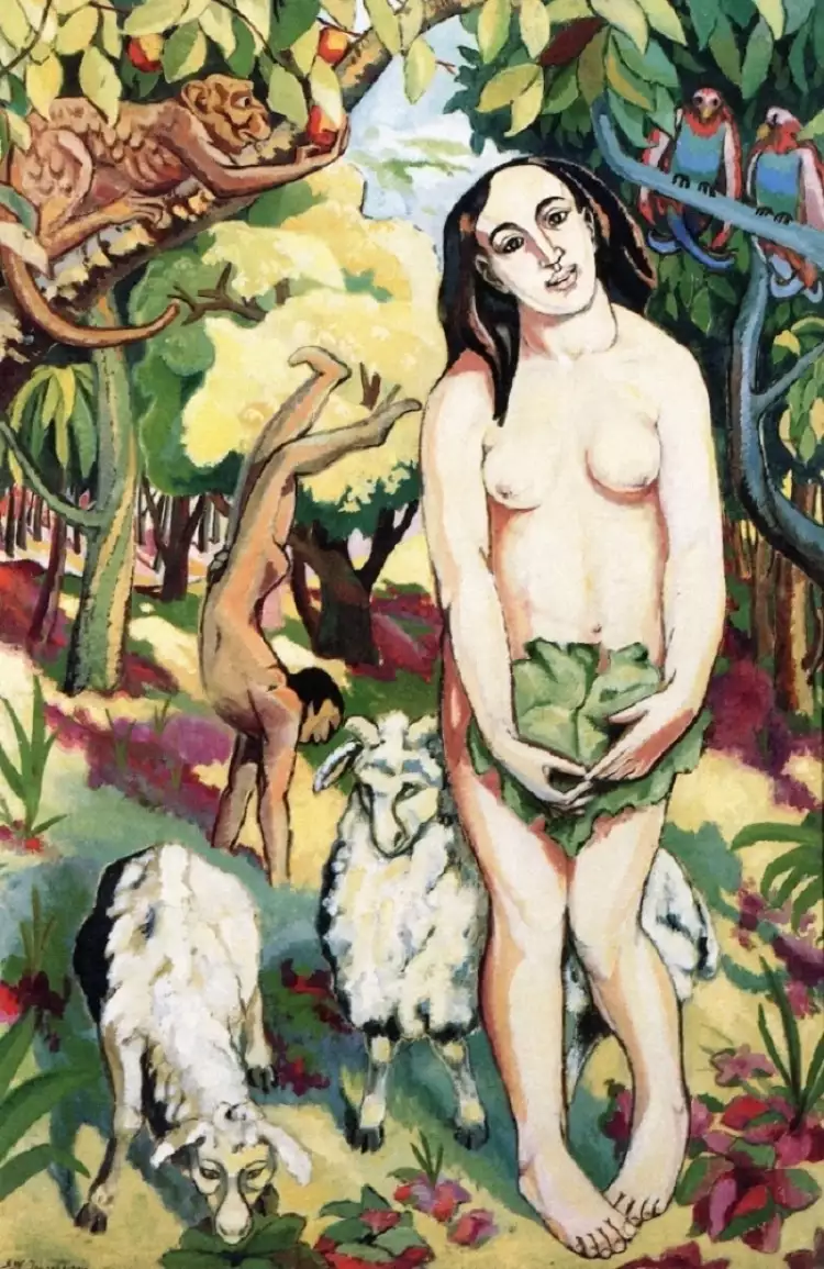 Адам и Ева в мировой живописи. Фрэнсис Пикабиа. «Эдем»