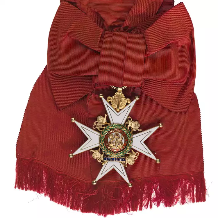 Орден Бани. Знак рыцаря Большого Креста (военный класс) Орден Бани. Знак рыцаря Большого Креста (военный класс)