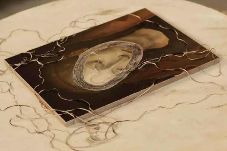 Никола Самори. Работа над картиной