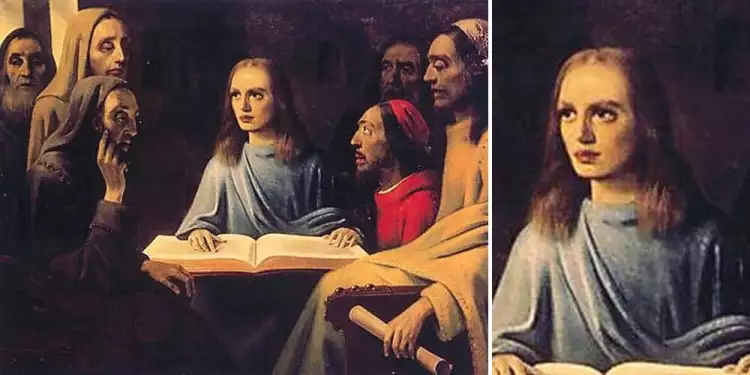 Ван Меегерен. Картина «Христос среди учителей»