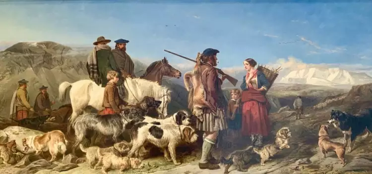 Музей собак. Охота на лисиц, Ричард Энсделл Музей собак. Охота на лисиц, Ричард Энсделл