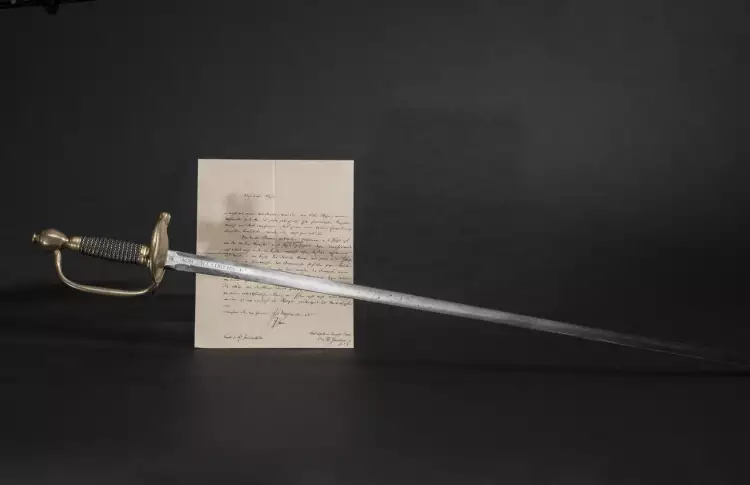 HERMANN HISTORICA Auction. Sword of Colonel Sigismund von der Heide