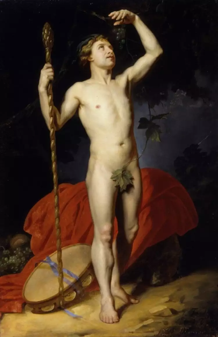 Константин Флавицкий. Картина «Вакх», 1855 Константин Флавицкий. Картина «Вакх», 1855
