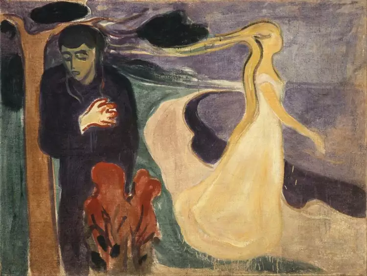 Edward Munch. Loslösung, 1903
