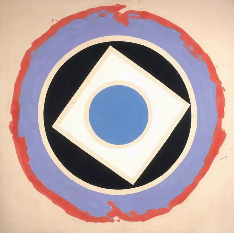 Минимализм. Кеннет Ноланд. «Трещина», 1959 Минимализм. Кеннет Ноланд. «Трещина», 1959